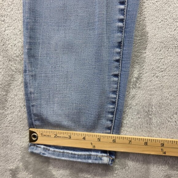 Buckle Black Jeans Womens 34x30 Light Wash Skinny Fit No. 53 Stretch Blue Denim - Picture 10 of 10